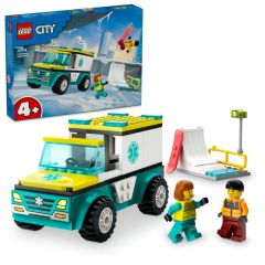 LEGO® - City 60403 Emergency Ambulance and Snowboarder (Toys