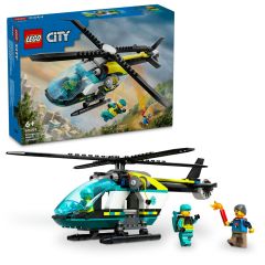 LEGO® - City 60405 Emergency Rescue Helicopter (Building Toys