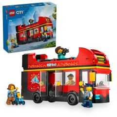 LEGO® - City 60407 Red Double-Decker Sightseeing Bus (Building Toys