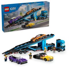 LEGO® - City 60408 Car Transporter Truck with Sports Cars (Building Toys