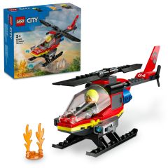 LEGO® - City 60411 Fire Rescue Helicopter (Toys