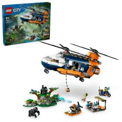 LEGO® - City 60437 Jungle Explorer Helicopter at Base Camp (Building Toys