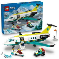 LEGO® - City 60465 Emergency Air Ambulance Airplane (Role Play Toys