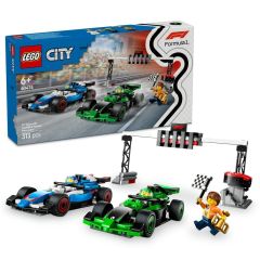 LEGO® - City 60474 F1® Grid with VCARB & Sauber Race Cars (Car Model