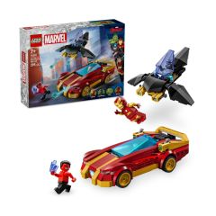 LEGO® - Marvel Super Heroes 76310 Iron Man Car & Black Panther vs. Red Hulk (Action Toy