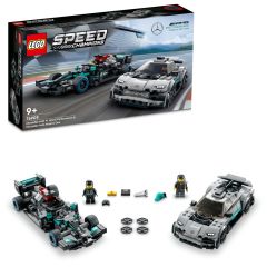 LEGO® - Speed Champions 76909 Mercedes-AMG F1 W12 E Performance & Mercedes-AMG Project One (Race