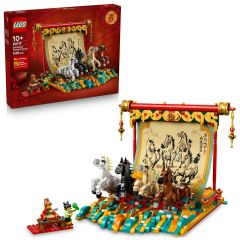 LEGO® - Chinese Festivals 80119 Galloping Horses Canvas (Lunar New Year