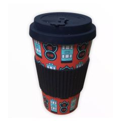 Fragrant HARBOUR collection - North Point (Trams/Pawn) - Bamboo travel cup LFD107
