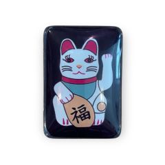 Banyan Breeze Collection - Lucky Cat Glass Fridge Magnet LFD199