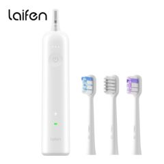 Laifen - Wave Electric Toothbrush White (Gum Care/ Super Clean/ Ultra Whitening Brush Heads Included) - Multi colors LFTB-MO