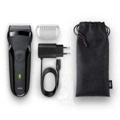 BRAUN - SHAVER 301 Pouch BLK/BLK BOX EURO LPI_301