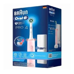 Oral-B - Pro 4 電動牙刷 (粉紅色) LPI_3720_50001