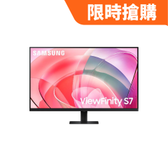 Samsung - 32" ViewFinity S7 UHD Monitor (BLACK) LS32D706EACXXK LS32D706EACXXK