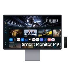 Samsung - 32" Smart Monitor M9 M90SF 4K OLED Samsung Vision AI LS32FM902SCXXK LS32FM902SCXXK