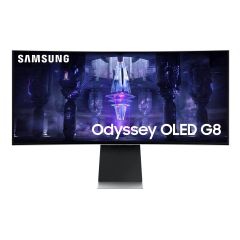 三星 - 34" Odyssey G8 OLED 曲面電競顯示器 (175Hz) LS34BG850SCXXK LS34BG850SCXXK-m