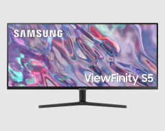 Samsung 34" 21:9 Ultra ViewFinity S50C WQHD Flat 顯示器 (LS34C500GAUXXU) [預計送貨時間: 7-10工作天]