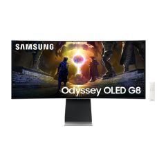 Samsung - 34" Odyssey OLED G8 G85SD Curved Gaming Monitor (175Hz) LS34DG852SCXXK LS34DG852SCXXK