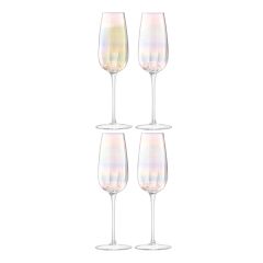LSA - PEARL 珍珠玻璃香檳杯4件套 LSA-FLT-PRL-4PC