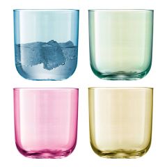 LSA - POLKA 彩虹玻璃杯4件套