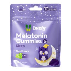 Lively - 甜睡褪黑素軟糖 5毫克 10 粒（奇異果味）(旅行裝) LY-MELA-10GUM-KIWI