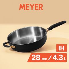 MEYER - 不銹鋼深煎鍋 28CM / 4.3L