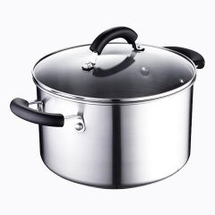 MEYER - Stainless Steel Stockpot with Lid 24CM / 6.2L ME-72044