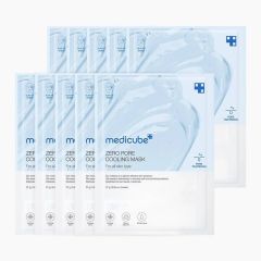 Medicube - 2pcs Set - Super Cica Calming Mask (10pcs) CR-ME_CICA_MASK_2