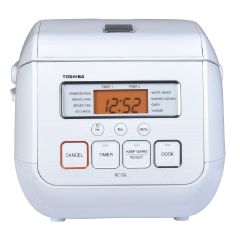 Toshiba - Micro-Computer Controlled Rice Cooker (0.54L) RC-5SLIH(W) MF_RC-5SLIH_W