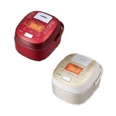 Toshiba - Made-in-Japan Vacuum & Pressure IH Rice Cooker(1.0L) RC-DS10K (Gold / Red) MF_RC-DS10K-MO