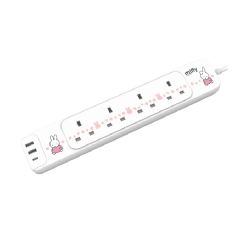 Miffy - MIF20 30W PD3.0 2A1C 4-position power extension board - White MIF20