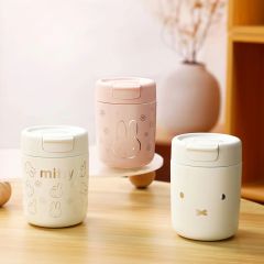 VIPO - Miffy 保溫壺 320ml (粉紅色/奶油色)