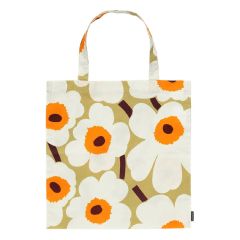 (Pre-Order) Marimekko - Pieni Unikko Tote Bag (Beige & Orange) CR-MMK-TOTPIEUNKDBO