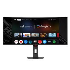 ASUS ROG Strix OLED XG34WCDMTG 34" WQHD 240Hz 1800R Curved Smart Gaming Monitor(MO-AX34WCM+LB-MON) MO-AX34WCM