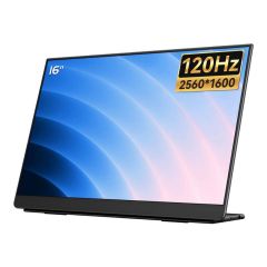 EHOMEWEI - Q5 16" QHD+ 120Hz IPS Portable Monitor(MO-EQ5+LB-MON) MO-EQ5