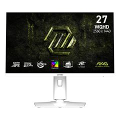 MSI - MAG 274QRFW X32 27" 2K 320Hz IPS Gaming Monitor(MO-MA27W32+CE-ACPC+LB-MON) MO-MA27W32