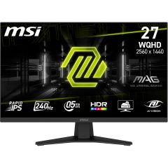 MSI - MAG 274QF X24 27" WQHD Rapid IPS 240Hz Gaming monitor(MO-MA27X24/CE-ACPC/LB-MON) MO-MA27X24