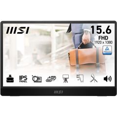 MSI - PRO MP161 E2U 15.6" FHD IPS Business Portable Monitor (MO-MP161EU+LB-MON) MO-MP161EU