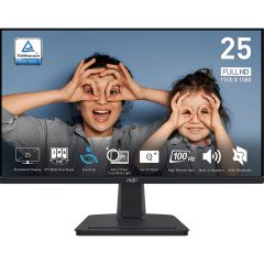 MSI - PRO Series Monitor MP251 25" IPS FHD 100Hz (MO-MP251/CE-ACPC/LB-MON) MO-MP251