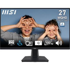 MSI - PRO MP275Q QHD 100Hz IPS Monitor (MO-MP275Q + CE-ACPC + LB-MON) MO-MP275Q