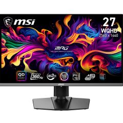 MSI - FLAT GAMING MONITOR MPG271QRX QD-OLED 27" 2K 360Hz (MO-MP27QRX+LB-MON+CE-MNBC06U) MO-MP27QRX
