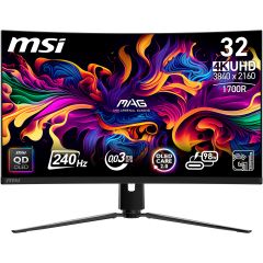 MSI - MPG321CURX QD-OLED 32" 4K 240Hz Quantum Dot Gaming Monitor (MO-MP32CQO/CE-ACPC/LB-MON) MO-MP32CQO