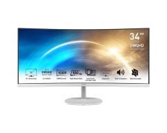 MSI PRO MP341CQW 34" 21:9 UWQHD Curved 100Hz with speaker / 3 years warranty MO-MP341CW