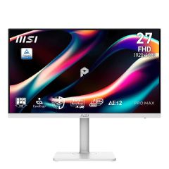 MSI - PRO MAX 271PHW E14 27" FHD 144Hz Monitor with built-in speaker(MO-MPM27PW+CE-MNBC06U+LB-MON) MO-MPM27PW