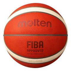 Molten BG5000 Size 7 Basketball | FIBA Official Game Ball | Premium Genuine Leather MOBG5000_7