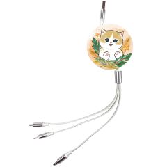 Anichi - 3合1伸縮快充數據線 - 星星貓2