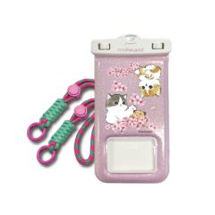 Anichi - Mofusand 防水手機袋 - 花