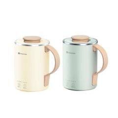 Mokkom - Multi-functional Electric Heating Cup - Upgrade version with tea infuser (Light Green / Green / Pink)
  mokkom_MK387_all