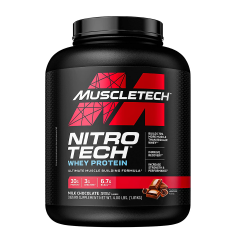 MuscleTech - Nitro-Tech Protein 4lbs (1.8kg) (Milk Chocolate) MT-NT-4-ALL