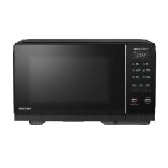 Toshiba - MV2-EG26PEI Flatbed Microwave Oven with Grill Function (26L) MV2-EG26PEI-BK