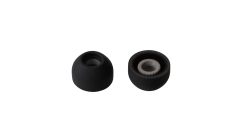 Final - FUSION-G Triple Hybrid Material Eartips Ultra-High-Density Foam (Black) (5 size)